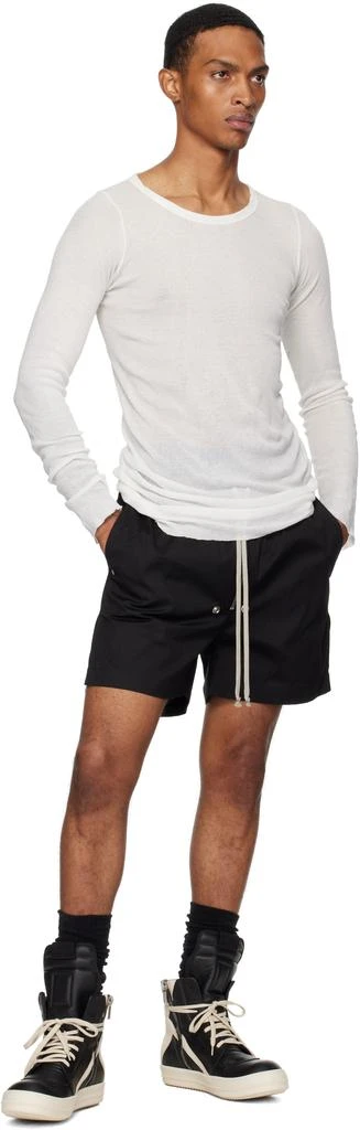 Rick Owens Black Concordians Bela Boxers Shorts 4
