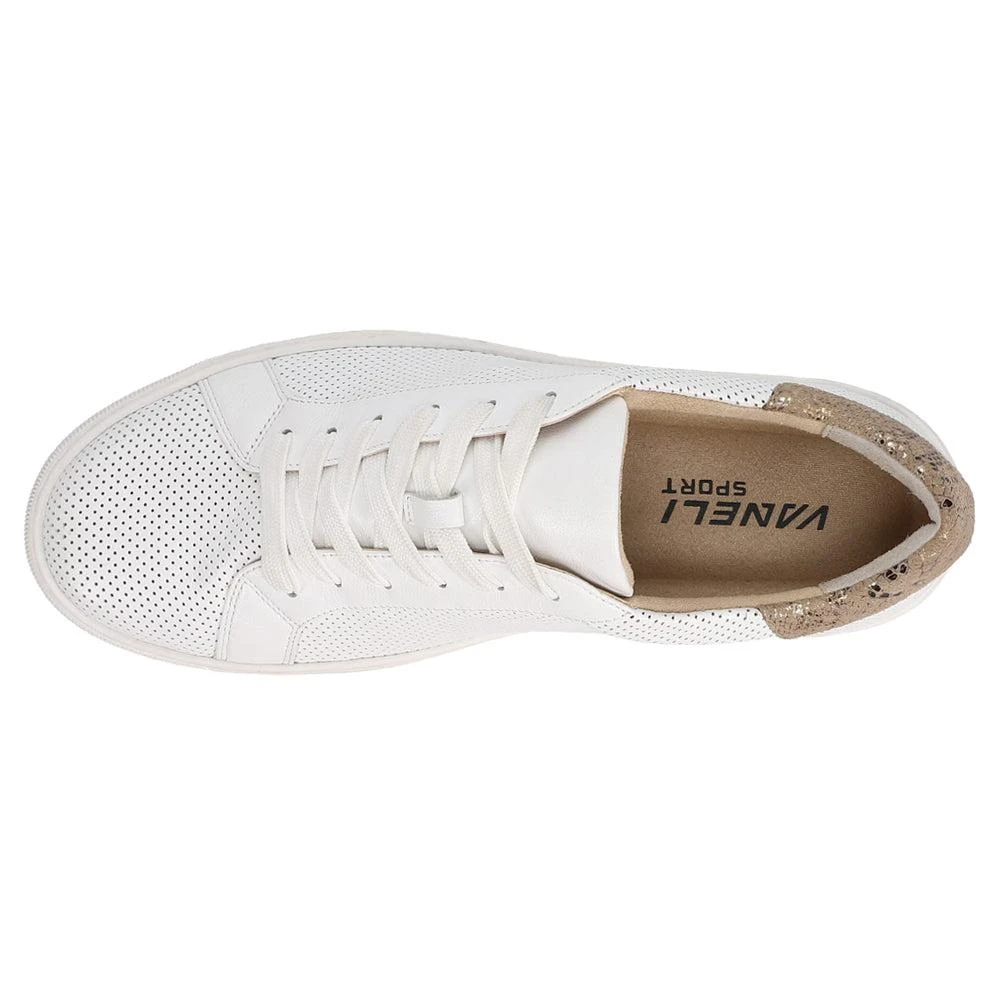 Vaneli Coyle Perforated Lace Up Sneakers 4