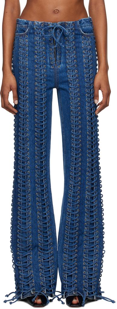 Jean Paul Gaultier Button Details Denim - Jeans - Compare