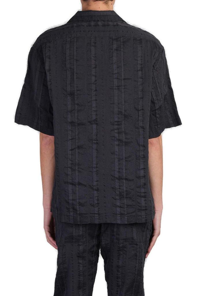 BARENA Short-sleeved Striped Shirt