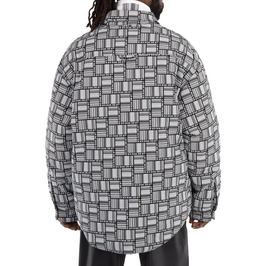 VTMNTS Barcode Monogram Puffer Shirt 3