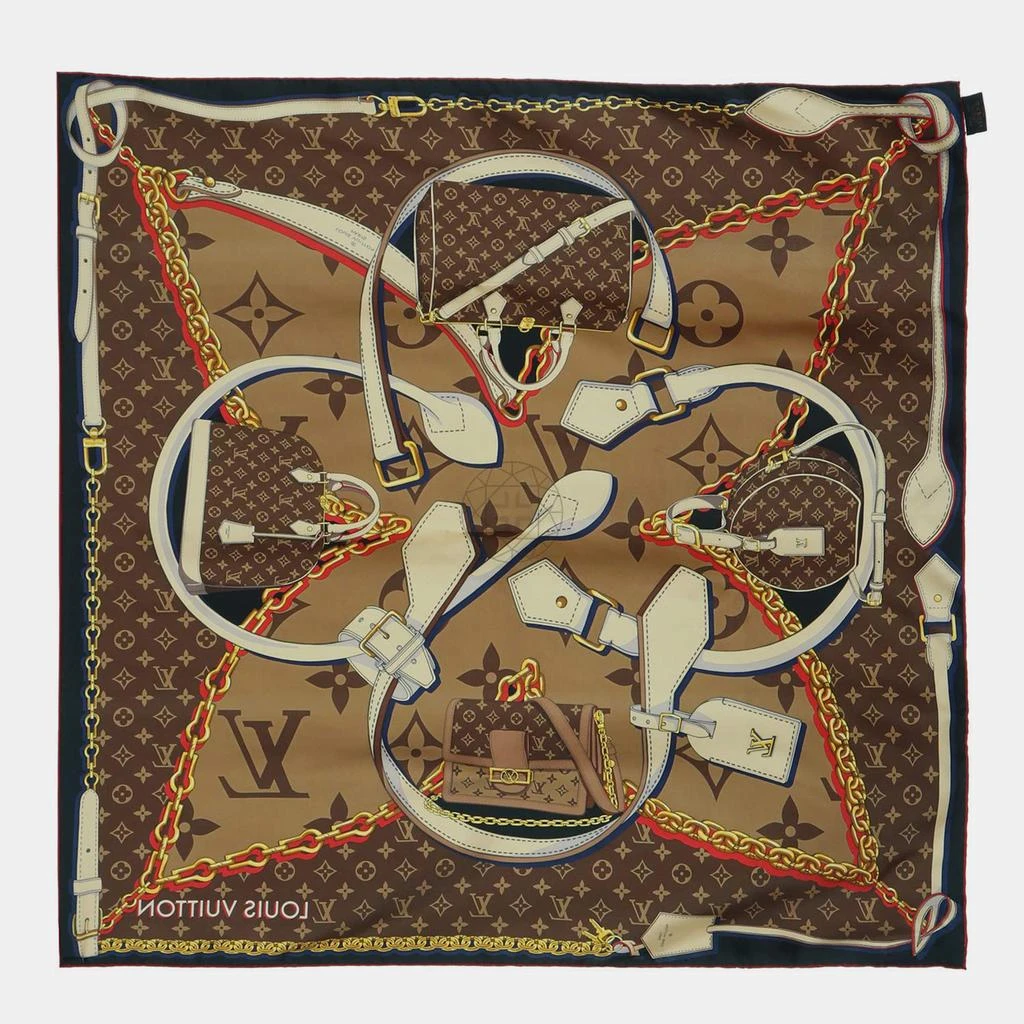Louis Vuitton Louis Vuitton Silk Square 90 Scarf 2