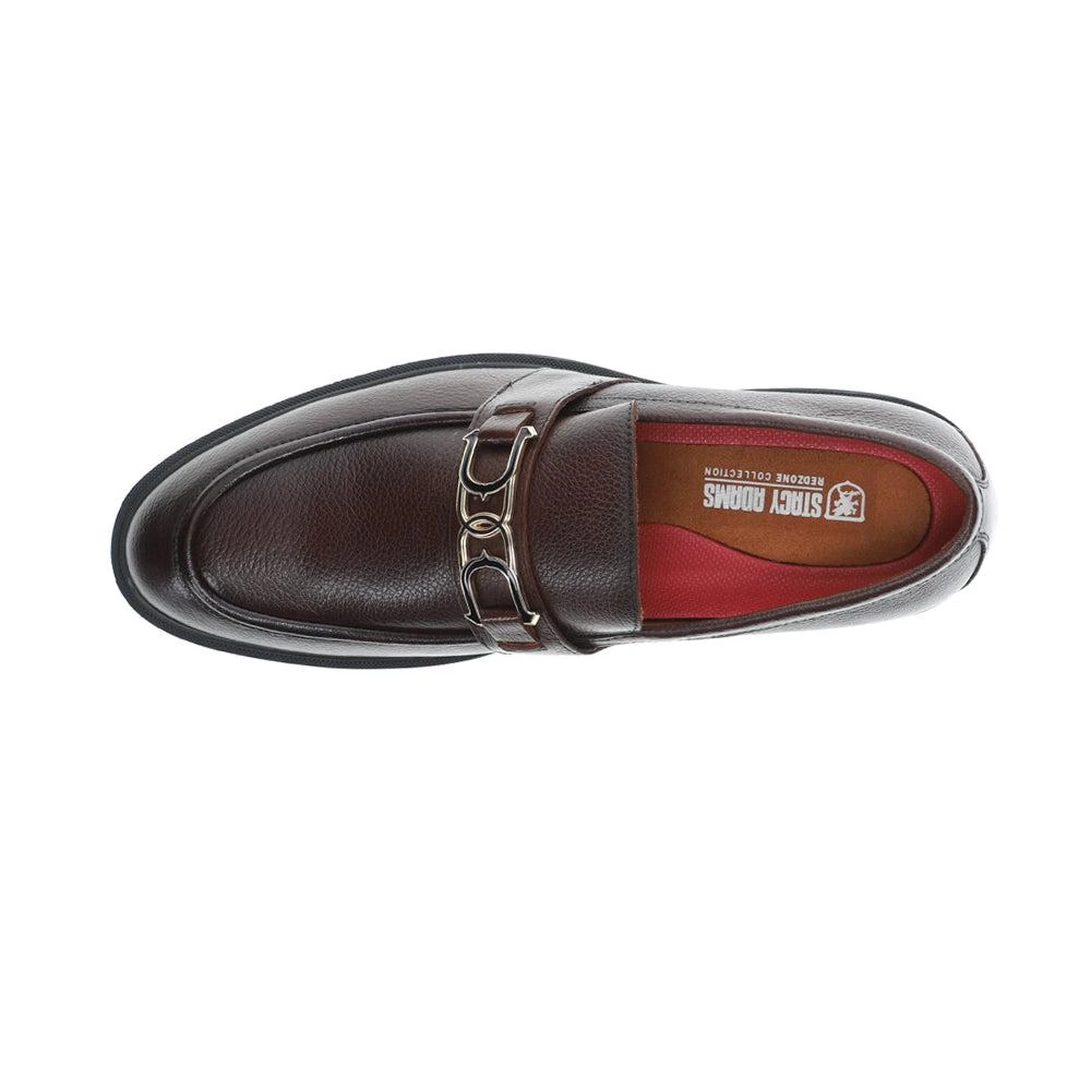 Stacy Adams Todridge Bit Slip On Moc Toe Dress Shoes 4
