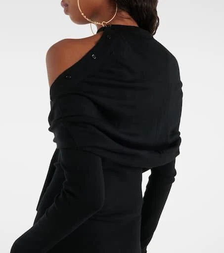 Jacquemus La robe Doble wool-blend midi dress 6