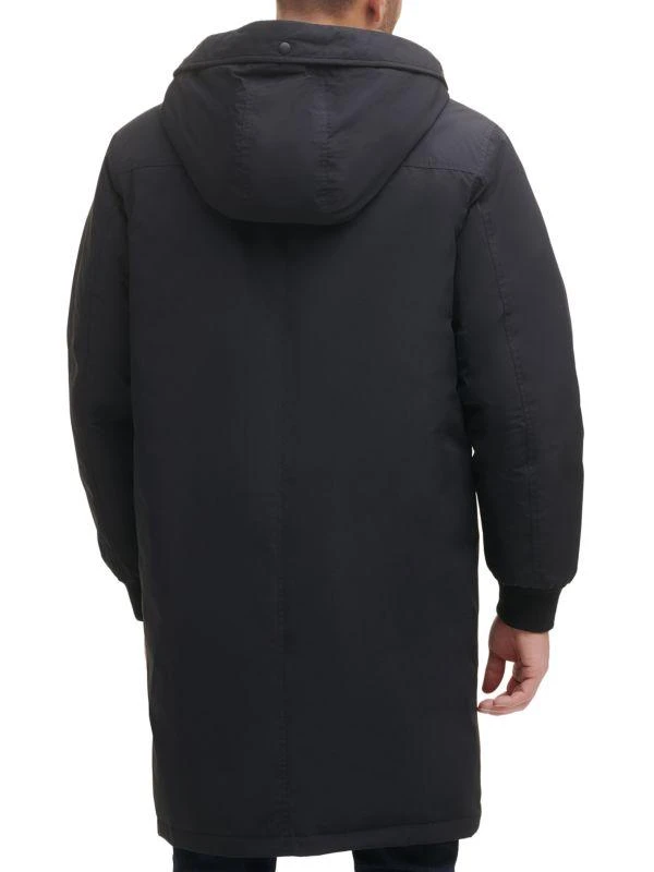 Cole Haan Heavy Tech Faux-Fur Hooded Parka 5