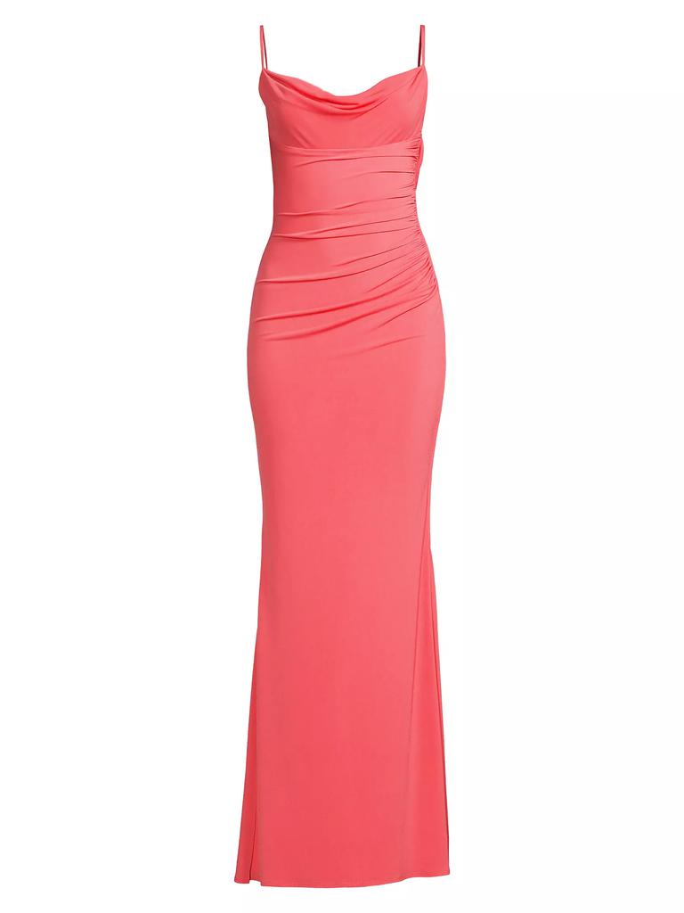 Katie May Surreal Cowlneck Gown