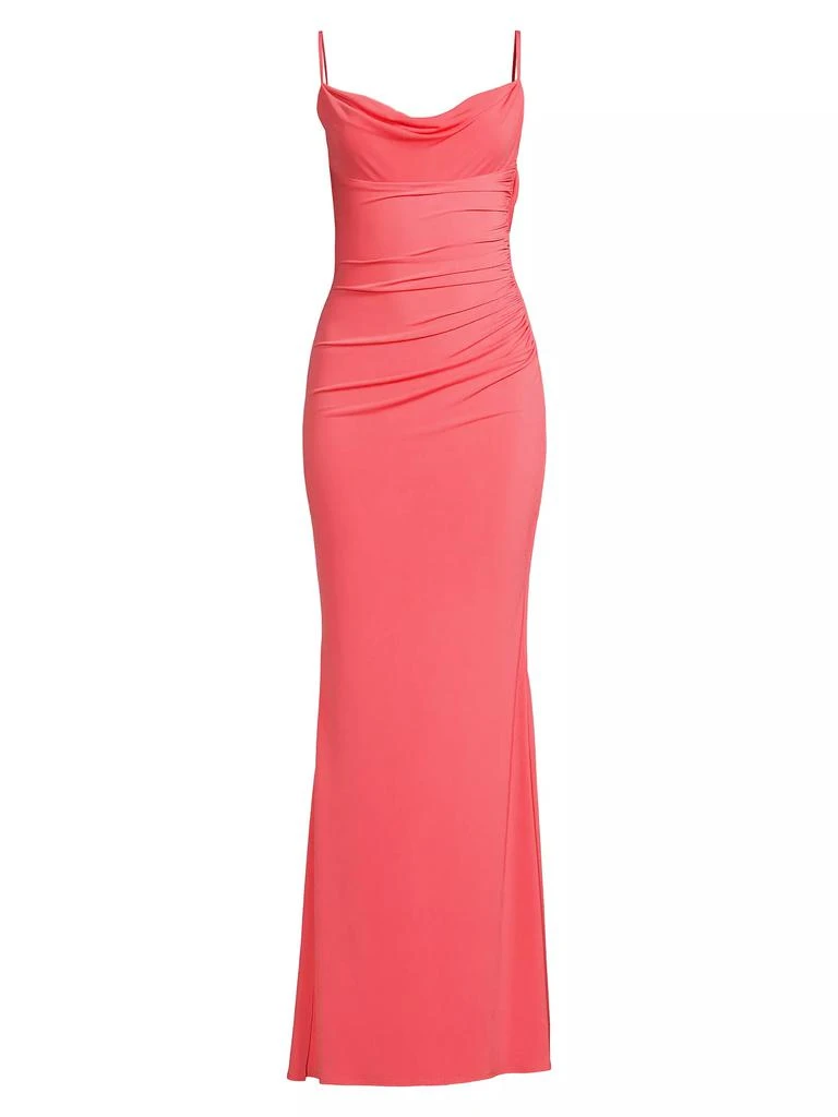 Katie May Surreal Cowlneck Gown 1