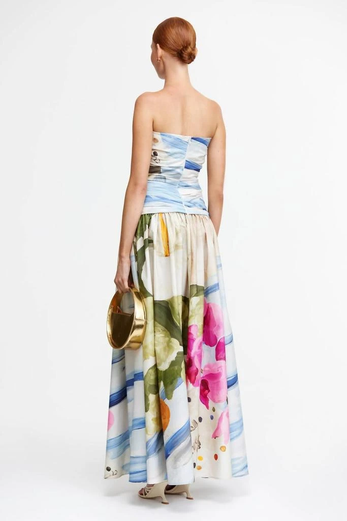beige modest maxi dress Beige pleat dress