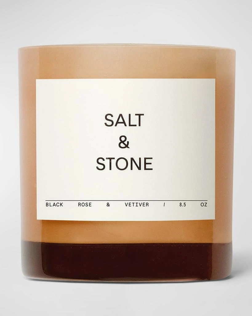 Salt & Stone Black Rose & Oud Candle 1