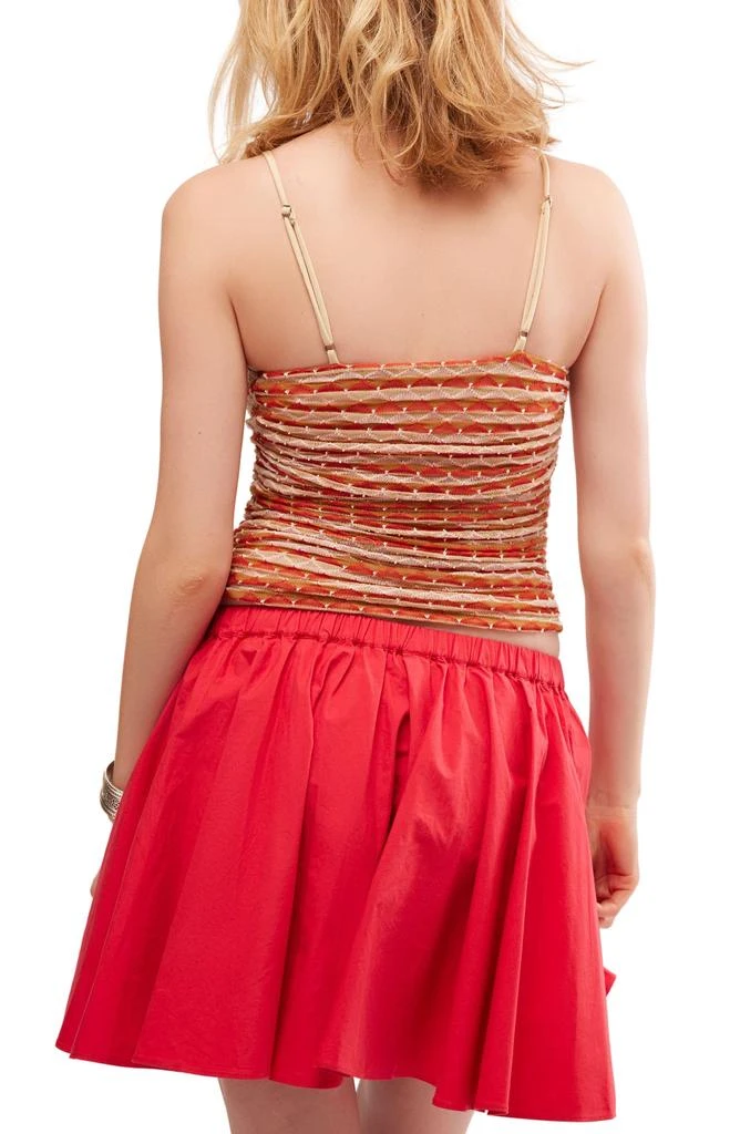 Free People New Love Crop Jacquard Knit Camisole 2