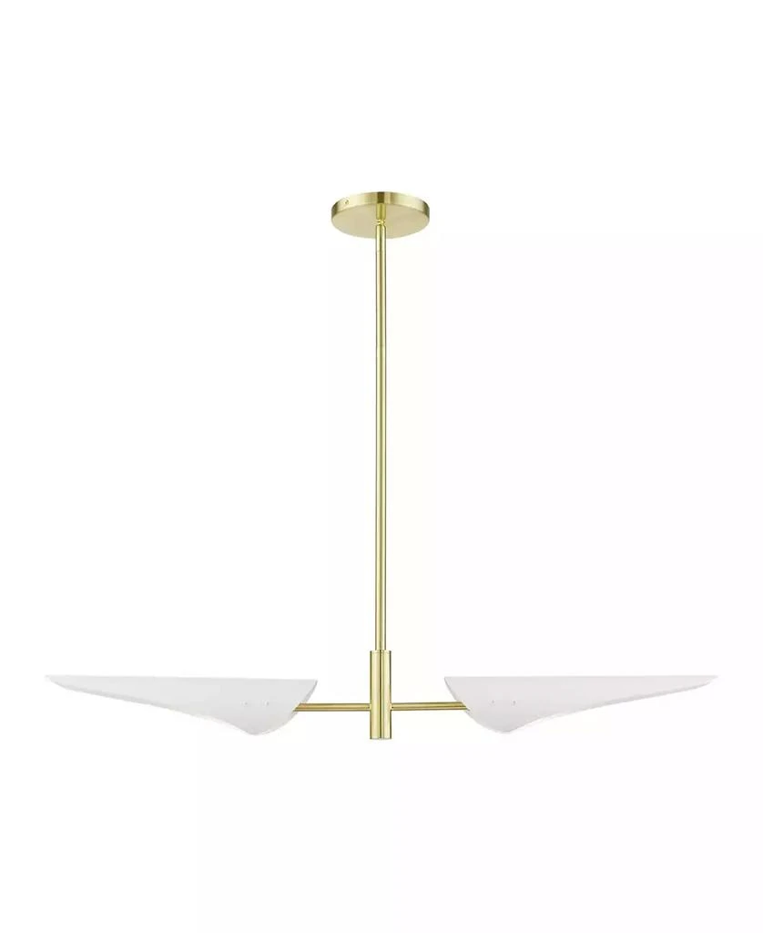 Livex Capistrano 2 Lights Linear Chandelier 6
