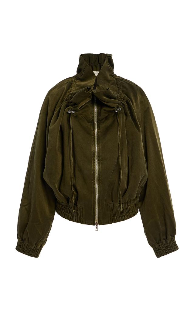 Dries Van Noten Dries Van Noten - Overdyed Jacket - Green - FR 42 - Moda Operandi