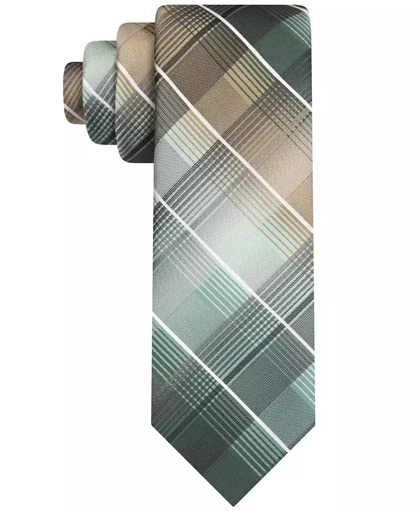 Van Heusen Men's Classic Shadow Gradient Plaid Tie 1