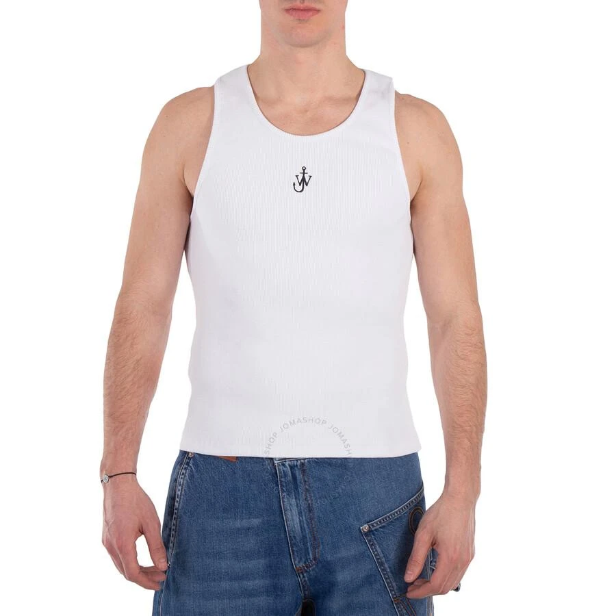 JW Anderson Anchor Embroidery Ribbed Tank Top 1