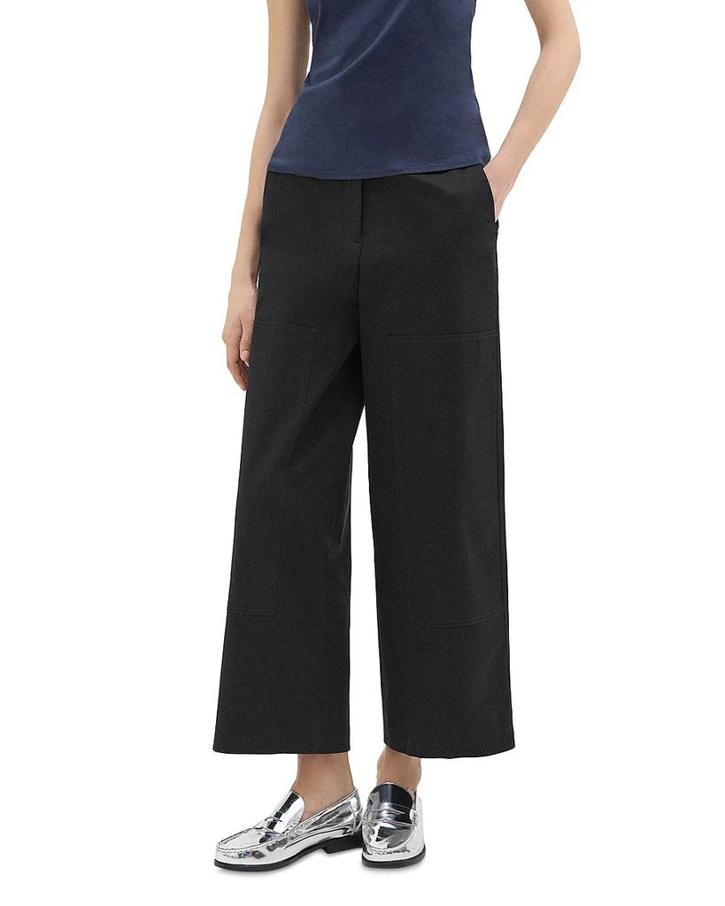 Theory Wide Leg Utility Pants 1