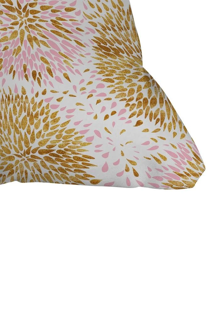 DENY Designs Marta Barragan Camarasa Abstract Flowers Square Throw Pillow 3