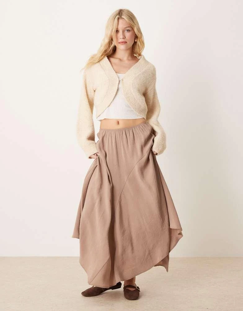 ASOS ASOS DESIGN fluffy knit shrug top 2