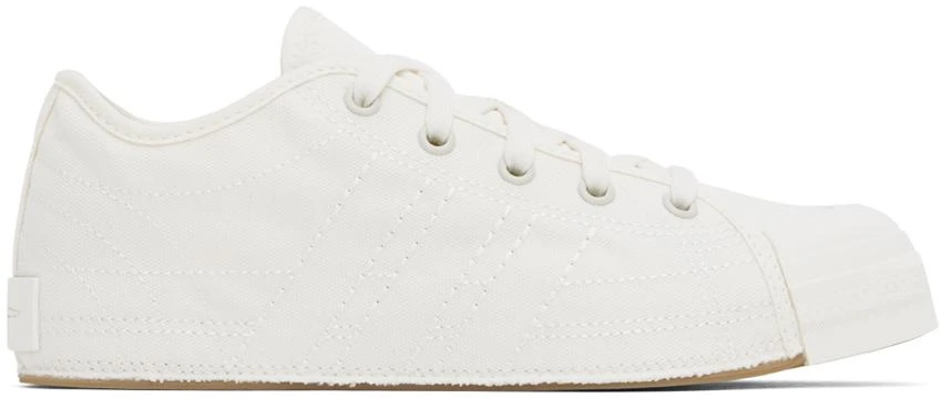 Y-3 White Nizza Lo Sneakers 1