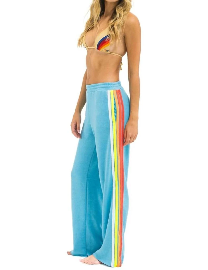 AVIATOR NATION Aviator Nation - 5 Stripe Wide Leg Pocket Sweatpants 3