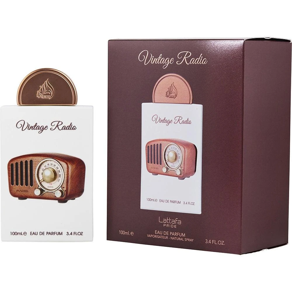 Lattafa Pride Vintage Radio By  Eau De Parfum Spray 3.4 Oz Women 1