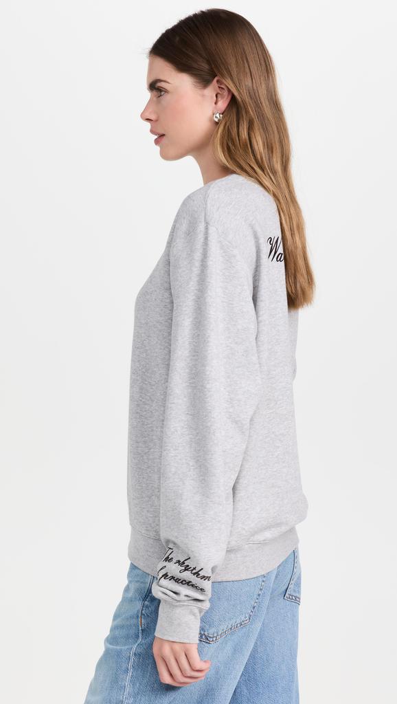 トップス wales bonner grey knit Gray adidas Originals Edition Crew Sweatshirt by Wales