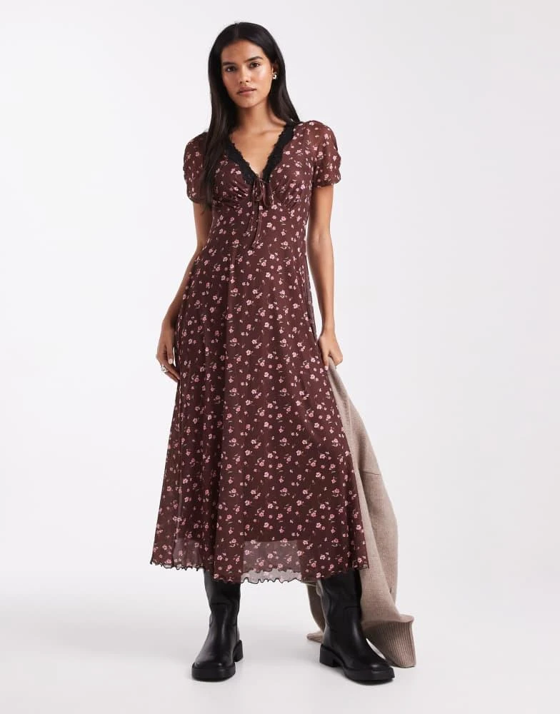 Kimchi Blue Kimchi Blue Faye Lace Trim Button-Down Midi Dress - Dresses &  Skirts - Compare Prices from 9+ Stores - Free Shipping - BeyondStyle