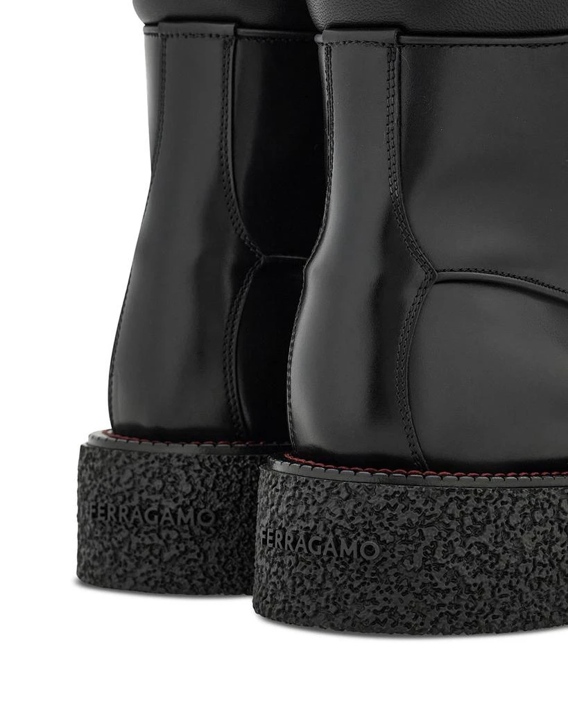 Salvatore Ferragamo Men's Colorado Horse Leather Boots 8