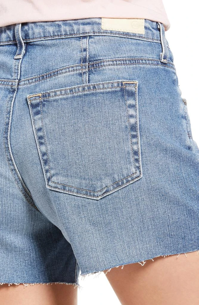 AG Hailey Darted Denim Cutoff Shorts 4