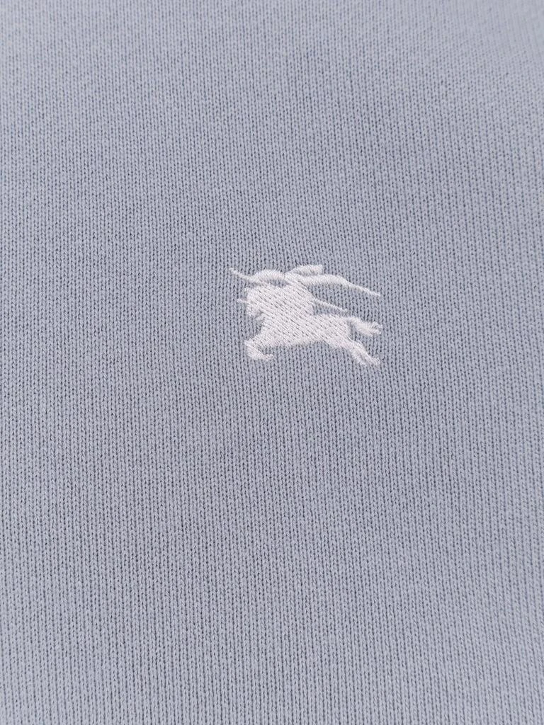 Burberry Burberry Logo Embroidered Zipped Drawstring Hoodie 3