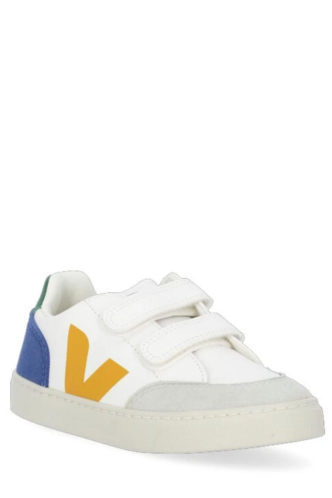 Veja Veja Kids V-12 Round-Toe Touch-Strap Sneakers 2