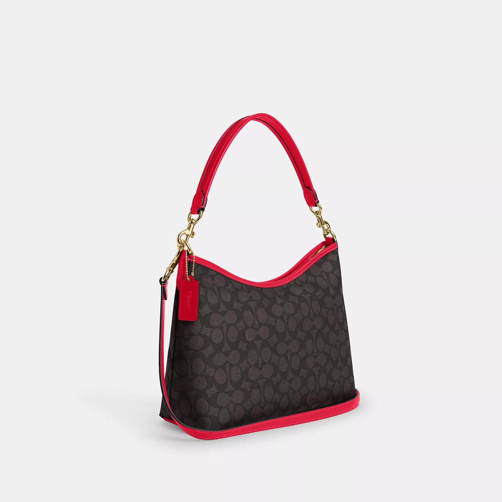 Coach Laurel Shoulder Bag In Signature Canvas