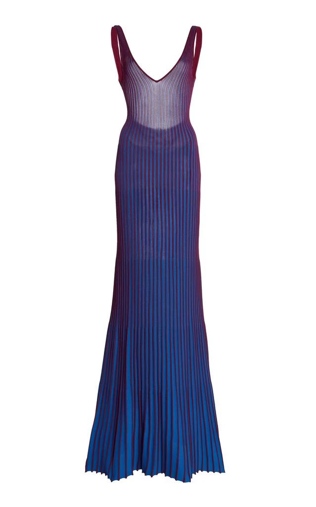 open lace back dress Staud Women's Claretta Dress - Multi - Size XL