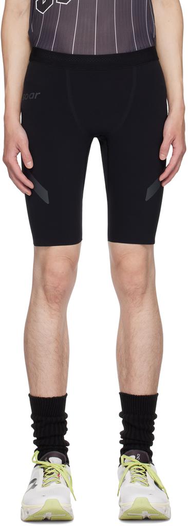 Soar Running Black Half Tights Shorts