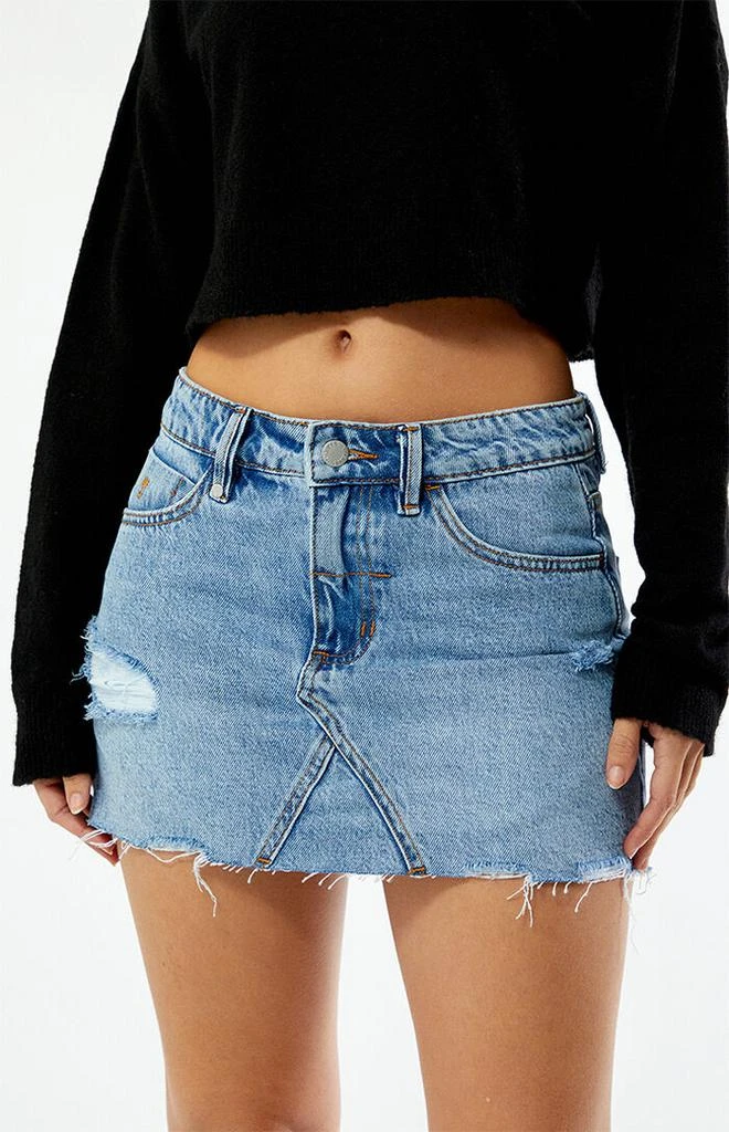 Thrills Candy Denim Mini Skirt 2