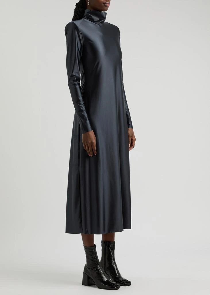 DAY BIRGER ET MIKKELSEN Shari satin stretch-jersey midi dress 2