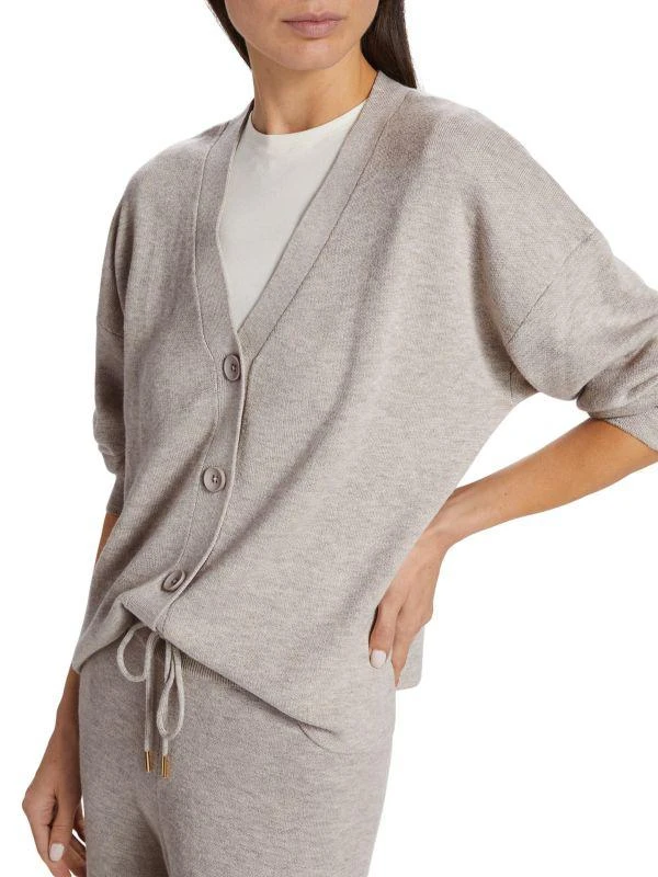 Stellae Dux Double-Knit V-Neck Cardigan 4