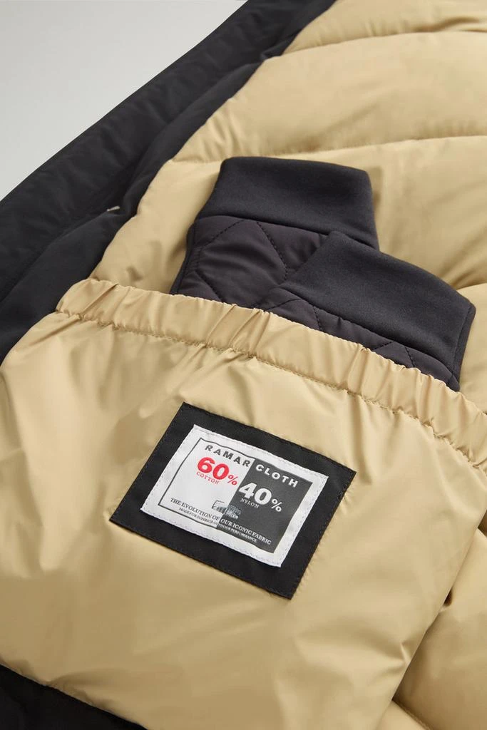Woolrich Arctic Anorak in Ramar Cloth with Detachable Fur - Men - Black 10