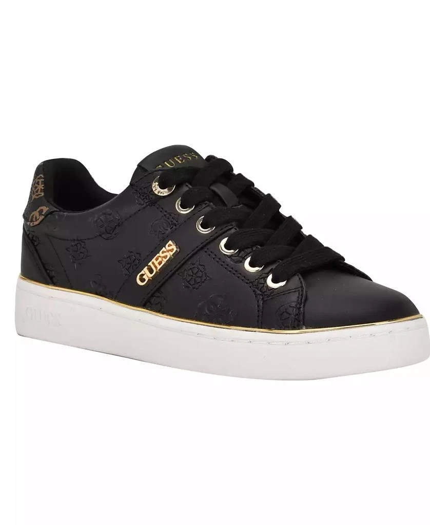 GUESS Women's Britz Low Profile Lace-Up Sneakers 1