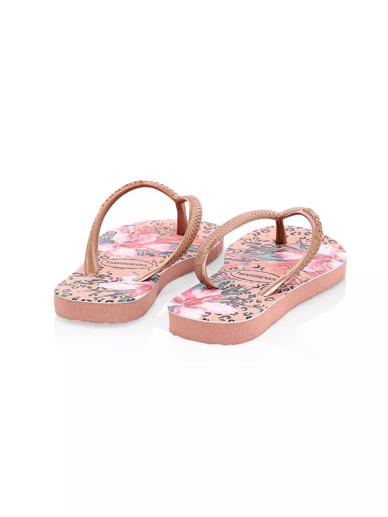 Havaianas Baby's, Little Girl's & Girl's Slim Animal Floral Flip Flops