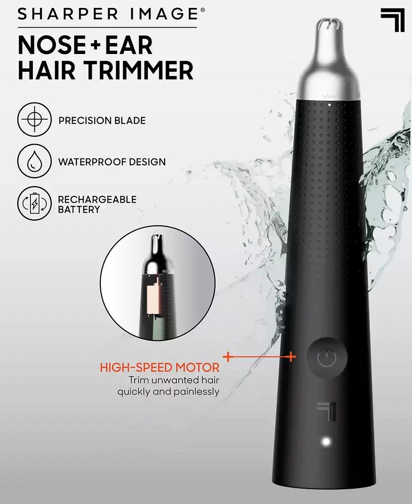 Sharper Image Cordless Water-Resistant Nose + Ear Trimmer 2