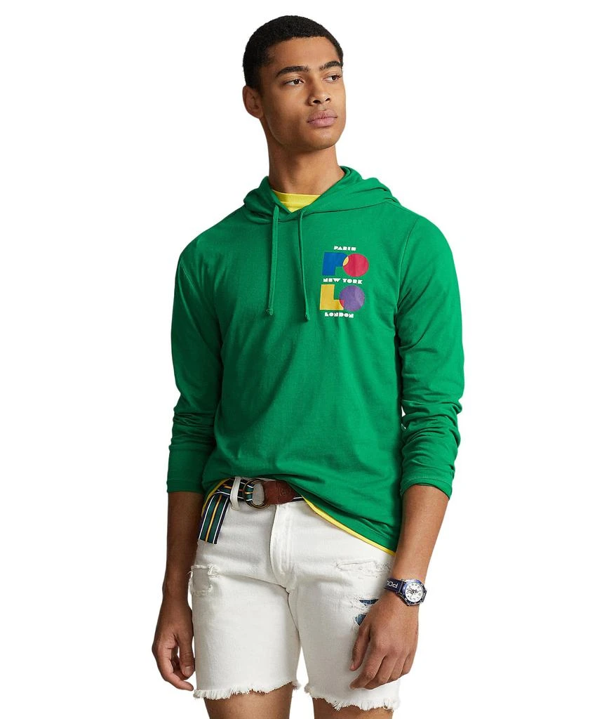 Polo Ralph Lauren Logo Jersey Hooded T-Shirt 1