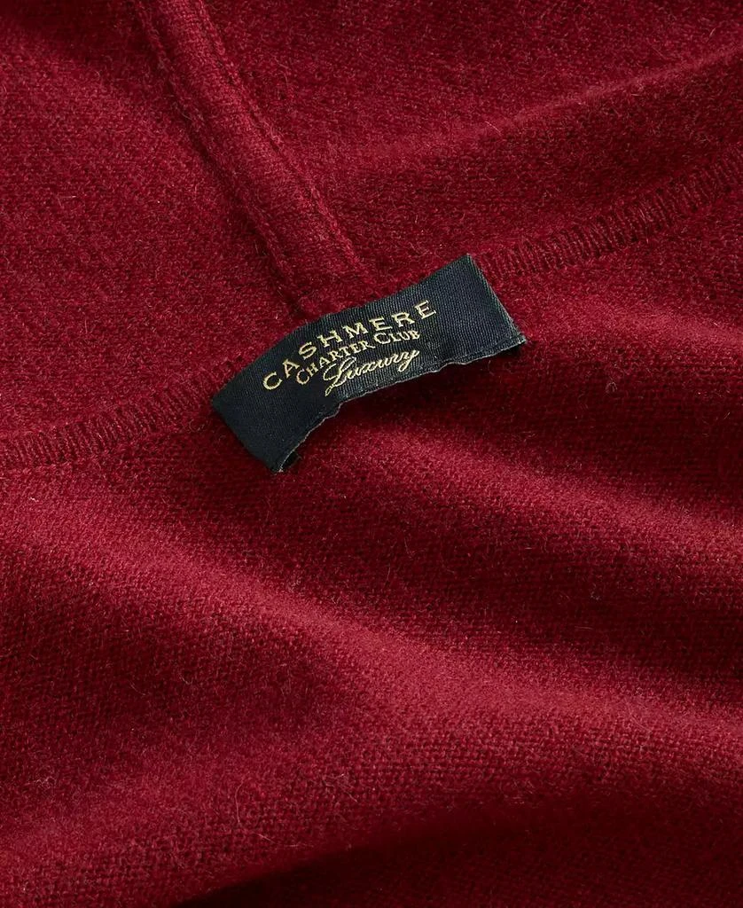 Charter Club Plus Size Hooded 100% Cashmere Cardigan, Created for Macy's 5