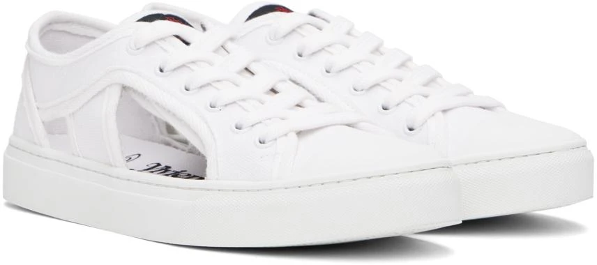 Vivienne Westwood White Brighton Sneakers 4