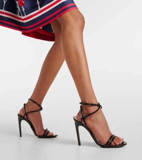 Gucci Patent leather sandals 4