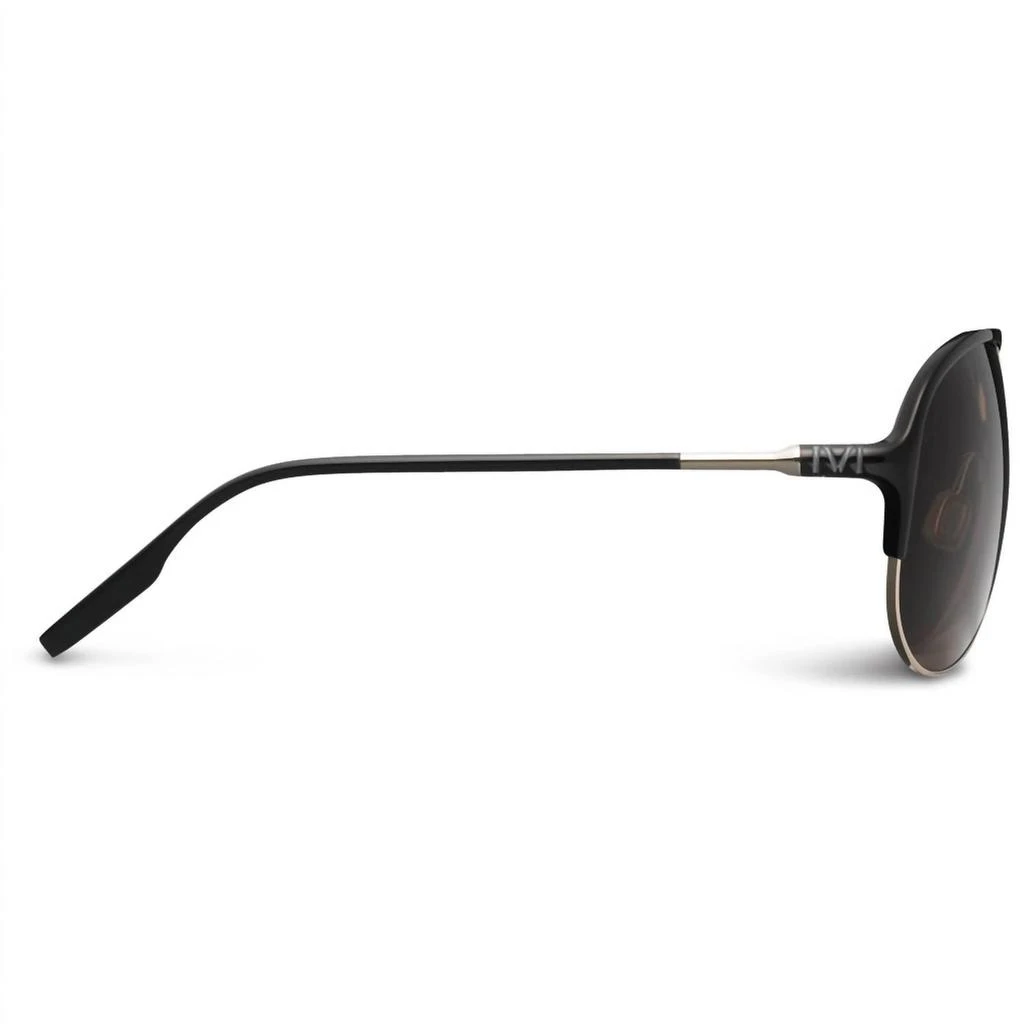 IVI VISION Division - Grey Polarized Lens In Polished Black-Chrome 4