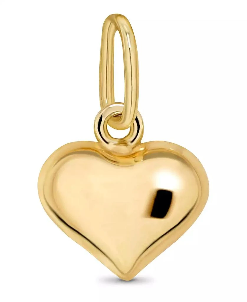 DEVATA Sweet Heart Pendant in 14K Gold, approx. 0.3 grams.