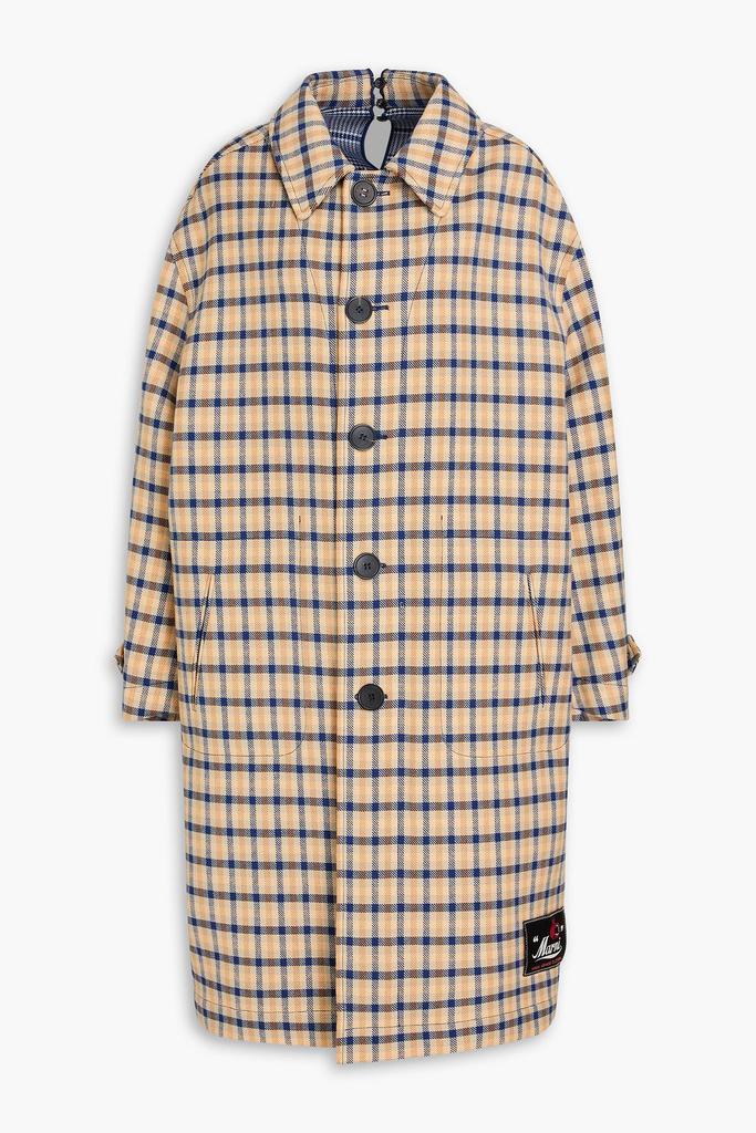 Reversible checked woven coat – On Sale Now with Up to 70% Off