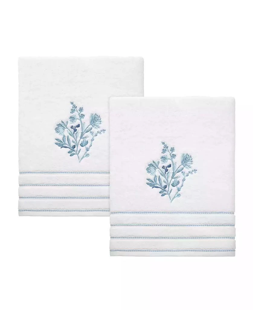 IZOD Mystic Floral 2-Pc. Bath Towel Set, 27" x 54" 1