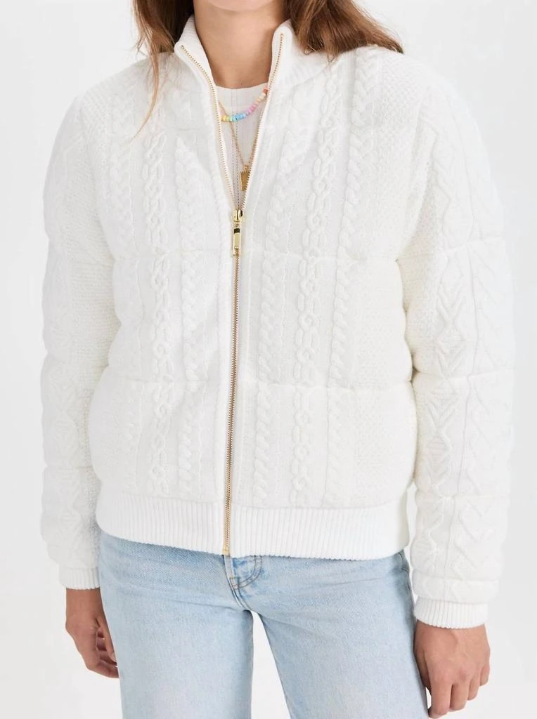 LOVESHACKFANCY Loveshackfancy - Andora Bomber Jacket 2
