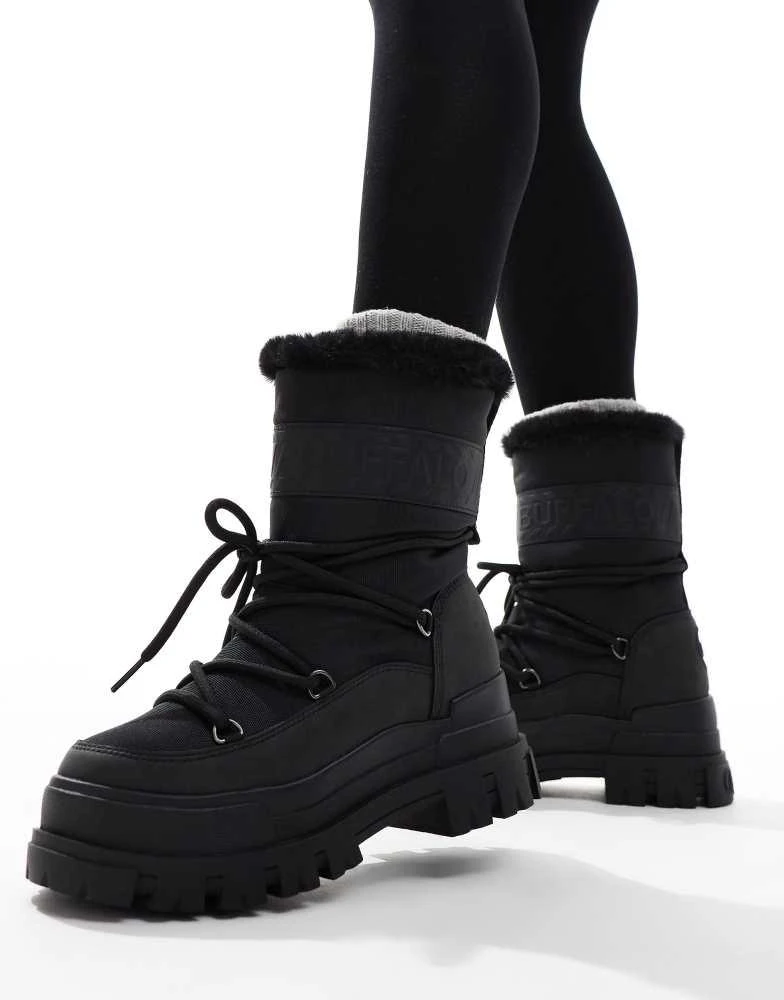 Buffalo Buffalo Aspha blizzard boot in black 4